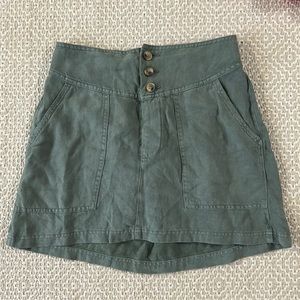 Aerie green skirt size medium